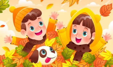 Командная детская игра «Осенняя эстафета»